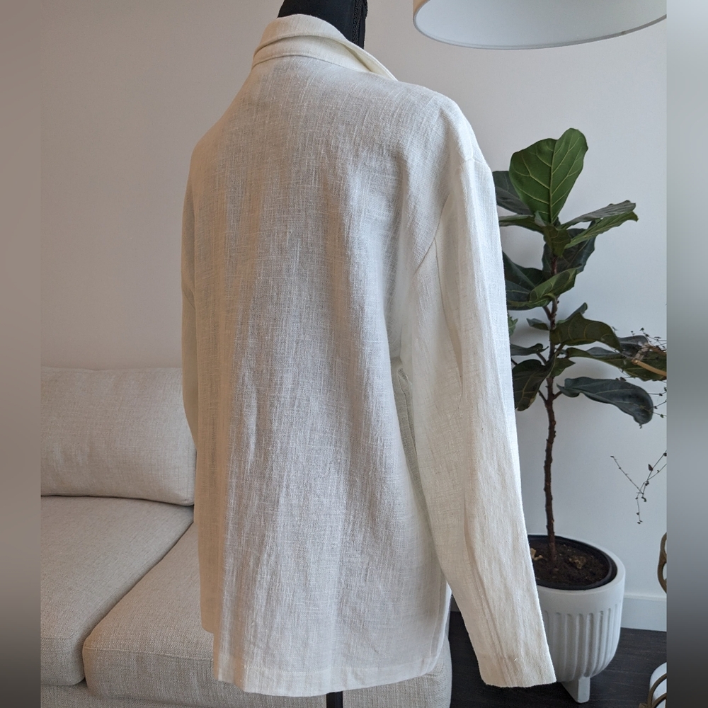 12th Tribe Linen Haven Blazer - Picture 3 of 11